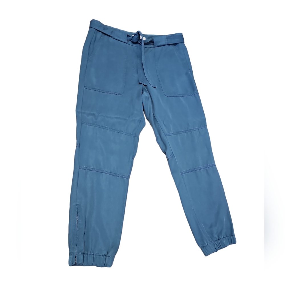 S:6 Ann Taylor Loft Causal Belted Ankle Pants